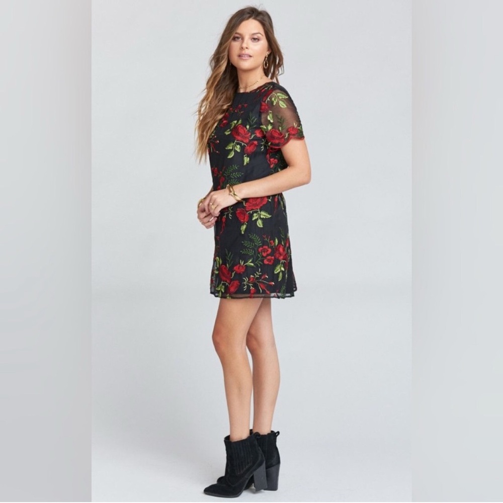 Show Me Your MuMu Tallulah Mini Dress Risqué Rose